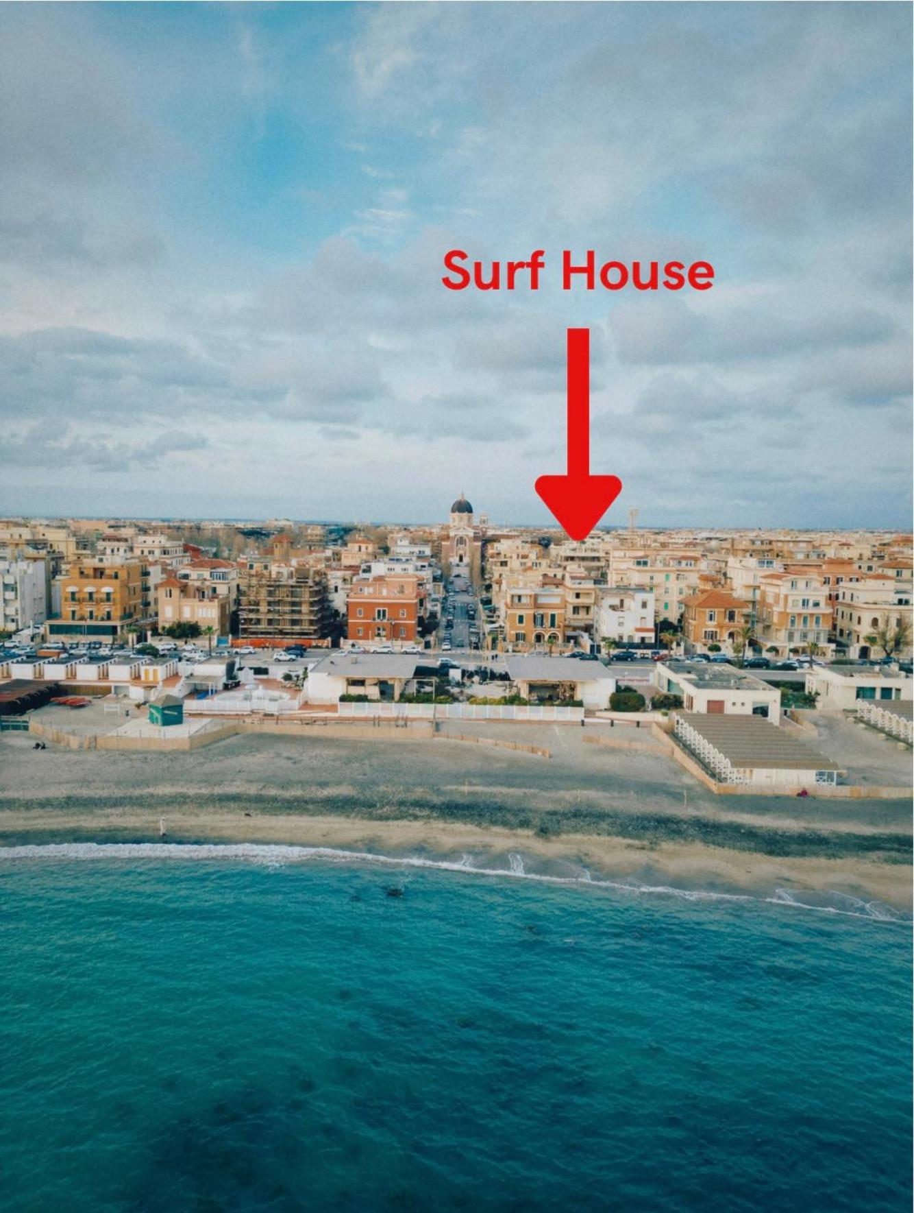 Surf House Lejlighed Lido di Ostia Eksteriør billede